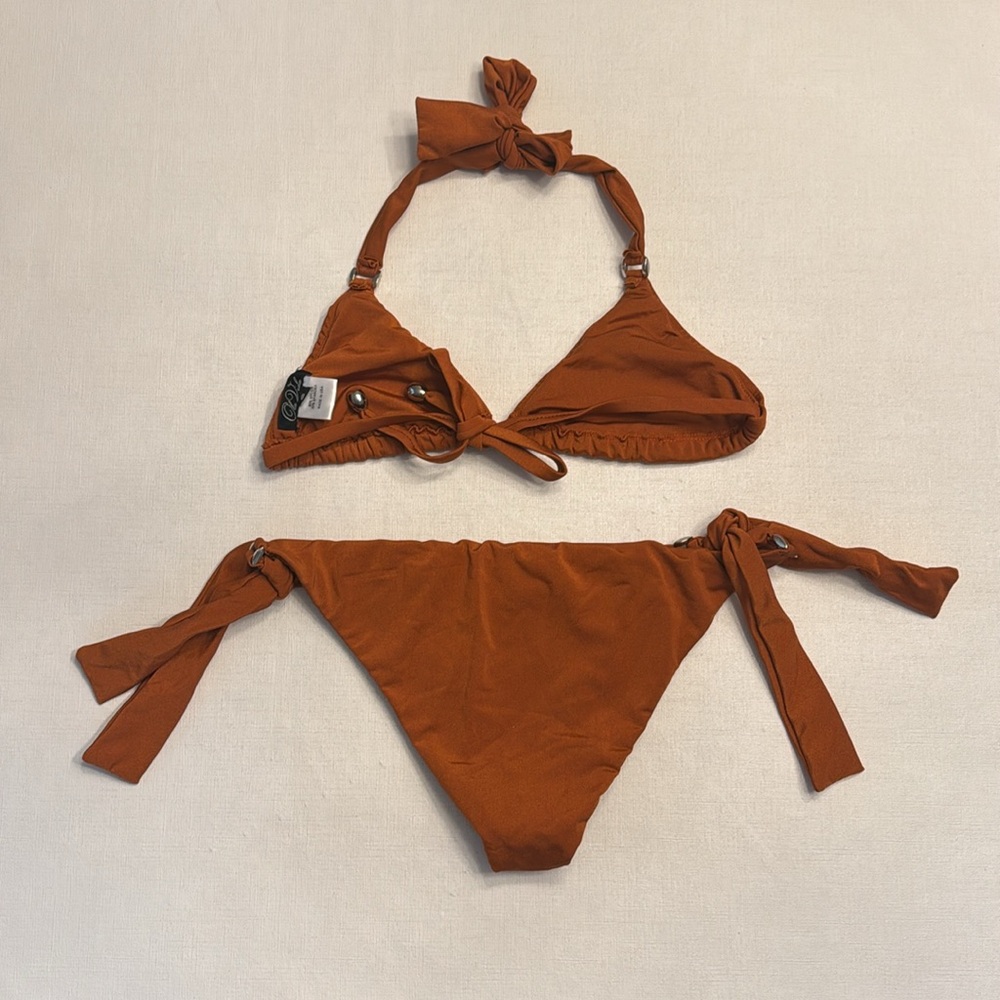 Ola Vida Rust Bikini Set - Picture 3 of 7